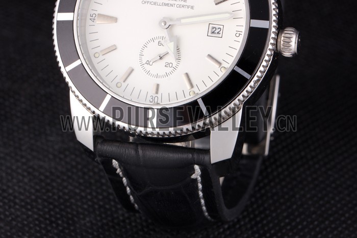 Breitling Certifie SuperOcean White Dial Black Tachymeter