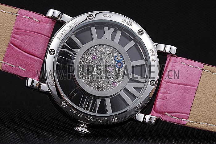 Cartier Rotonde Skeleton Flying Tourbillon Pink 621973