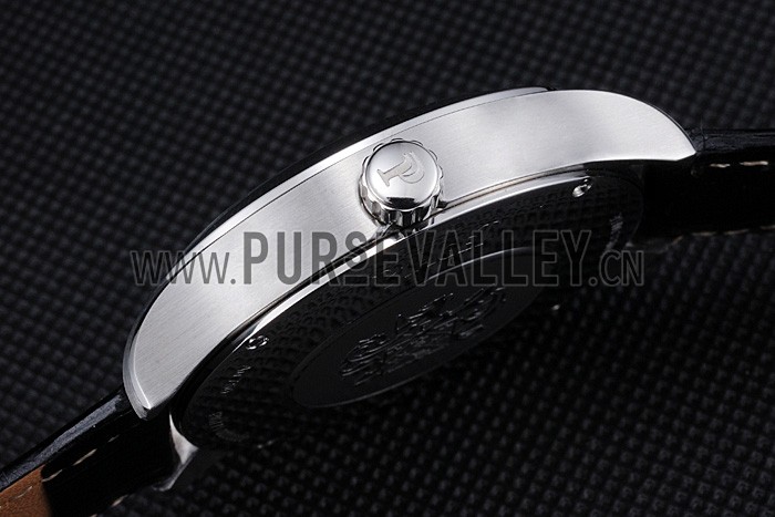 Piaget Gouverneur Stainless Steel Black Dial 621983