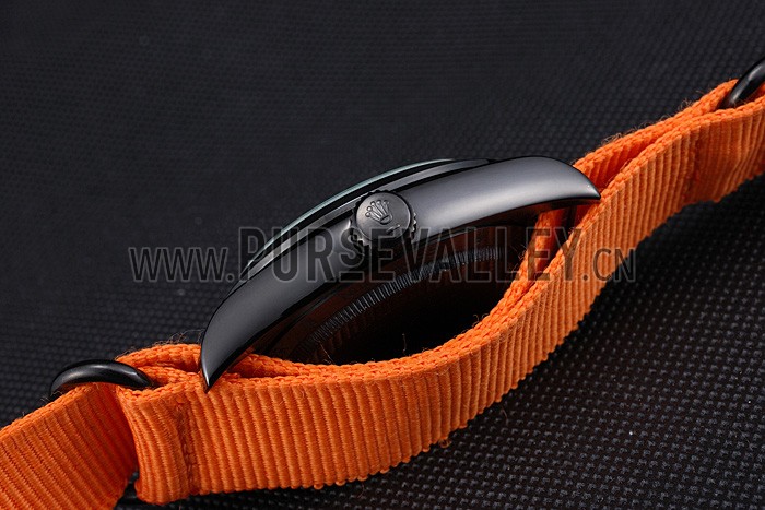 Rolex Milgauss Bamford Orange Nylon Strap 622003
