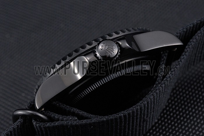 Rolex Submariner Black Nylon Strap 622006