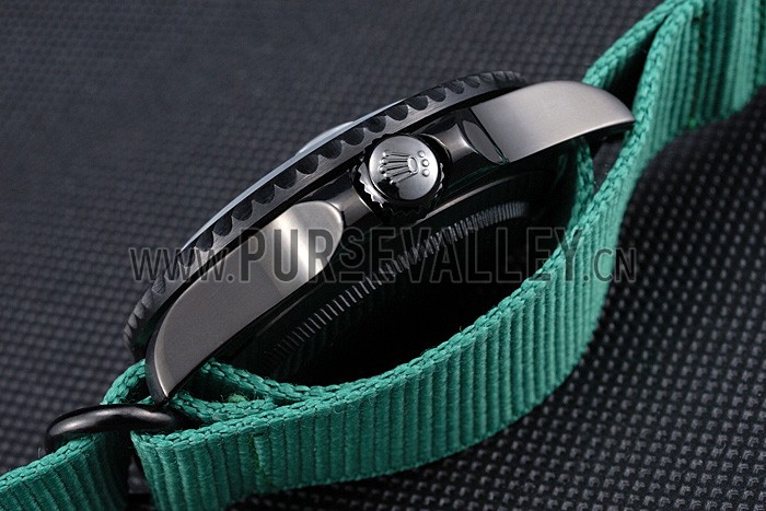 Rolex Stealth Submariner Green Nylon Strap 622009