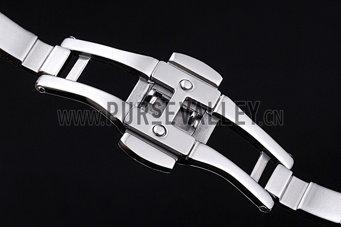 Jaeger LeCoultre Master Black Dial Stainless Steel Bezel Stainless Steel Band 622093