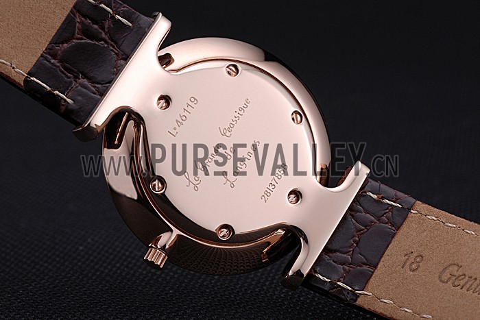 Longines La Grande Classique White Dial Brown Leather Band Homme 622136