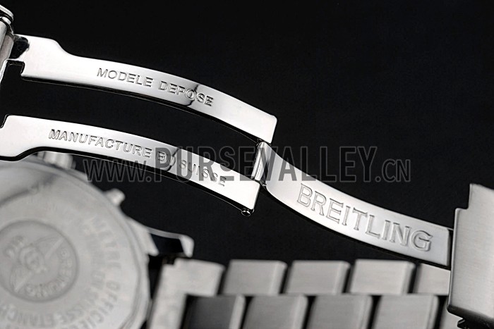 Breitling Colt Chronograph II Black Dial Stainless Steel Bracelet 622427