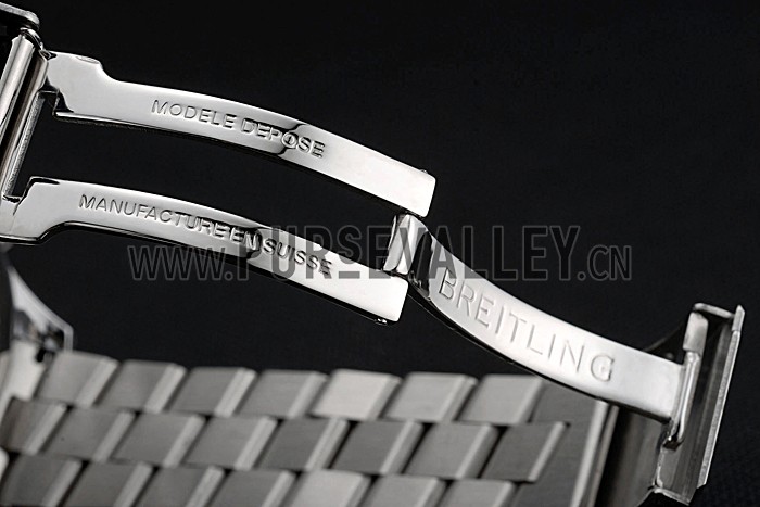 Breitling Superocean Chronograph II Black Dial Stainless Steel Bracelet 622428
