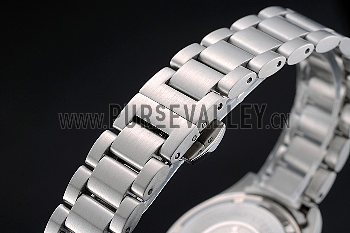 Omega Seamaster Aqua Terra Black Dial Diamond Case Stainless Steel Bracelet 622449