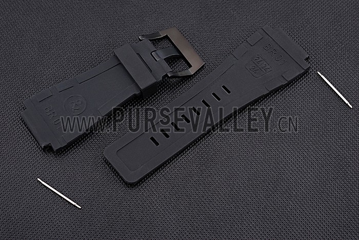 Bell & Ross Black Rubber Bracelet 622483