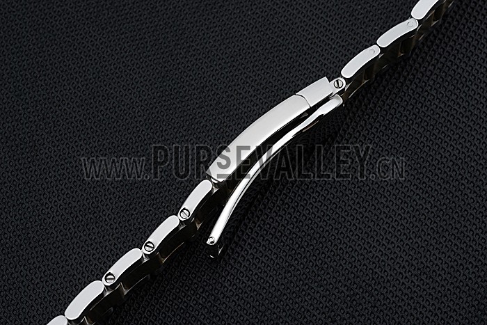 Rolex Plated Yellow Gold and Stainless Steel Link Bracelet 622488