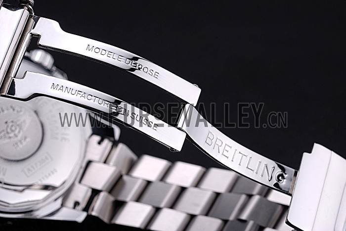 Breitling Superocean 44 Abyss Blue Accents Stainless Steel Bracelet 622506