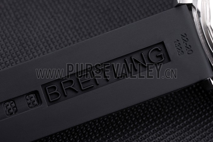 Breitling Superocean 42 Abyss White Accents Rubber Bracelet 622507