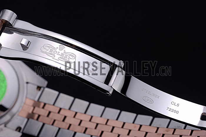 Rolex DateJust White Dial Stainless Steel and Gold Bracelet 622544