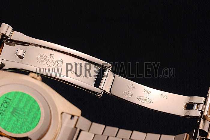 Rolex Day-Date White Dial Gold Bracelet 622546