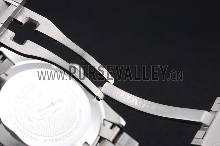 Carrera Black Dial Calibre 16 Link Tag Heuer Watch-tag140