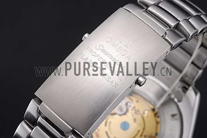 Omega Seamaster GMT White Dial Orange Bezel Stainless Steel Case 622718