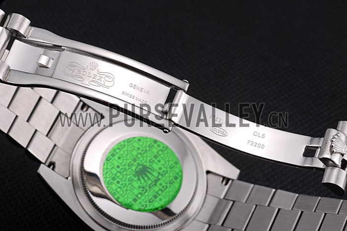 Rolex Day-Date Polished Stainless Steel Silver Dial