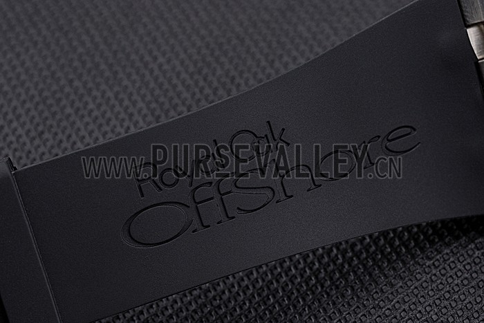 Swiss Audemars Piguet Royal Oak Offshore Black And Yellow Dial Stainless Steel Case Black Rubber Strap 622855