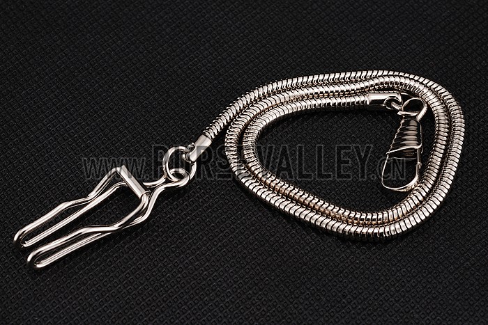 Swiss Panerai Radiomir Pocket Watch Black Dial Black Plated Case Stainless Steel Chain 1453742