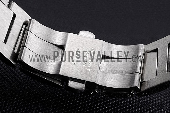 Swiss Cartier Ballon Bleu Diamond Case White Dial Stainless Steel Bracelet 622673