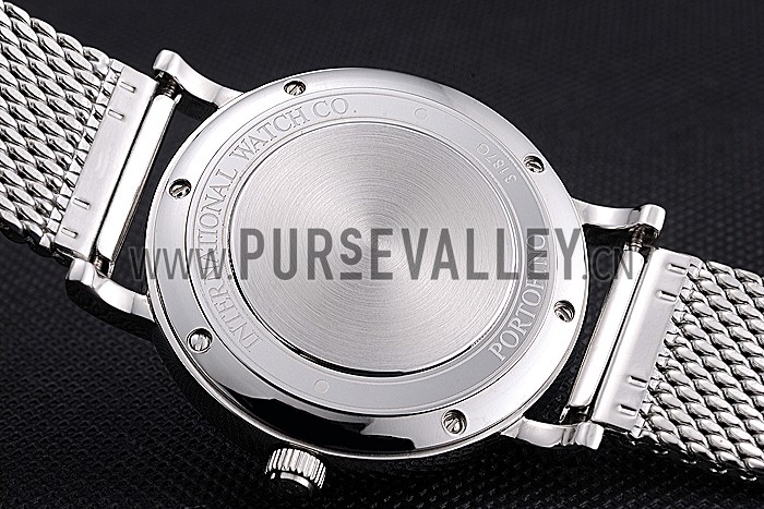 Swiss IWC Portofino Stainless Steel Case White Dial Steel Bracelet 622670