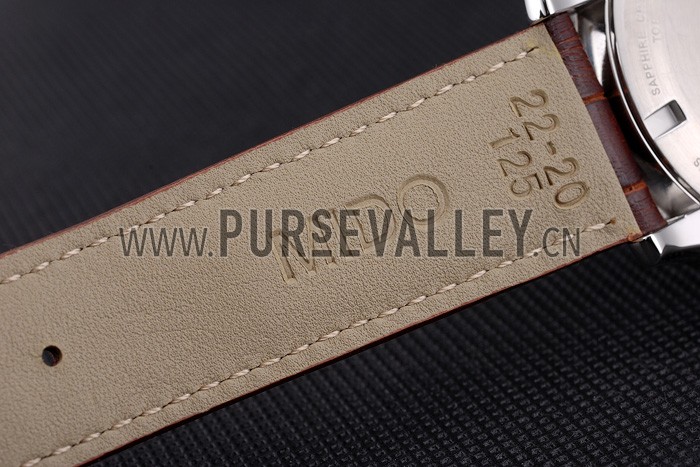 Mido Multifort Chronograph Gray Dial Stainless Steel Case Brown Leather Strap