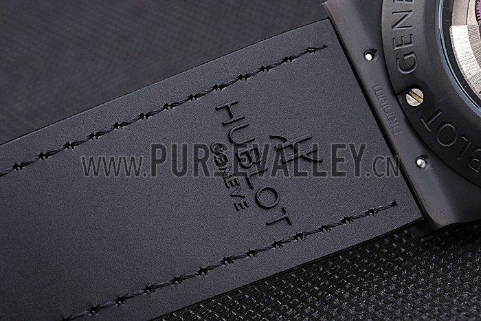 Hublot Classic Fusion Shawn Carter Black Steel Case Black Leather Strap 622817