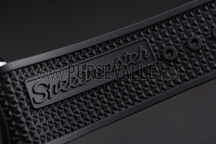 Omega Speedmaster Skywalker X-33 Black Dial White On Black Bezel Stainless Steel Case Black Rubber Strap