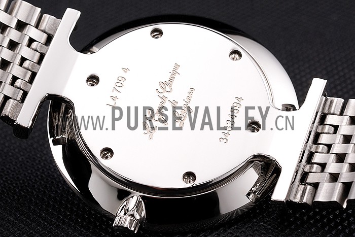 Swiss Longines Grande Classique White Dial Stainless Steel Case And Bracelet