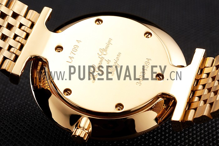 Swiss Longines Grande Classique Gold Dial Gold Case And Bracelet