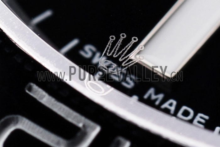 Rolex Swiss GMT Master II Pro-Hunter Black Fabric Strap Black Dial