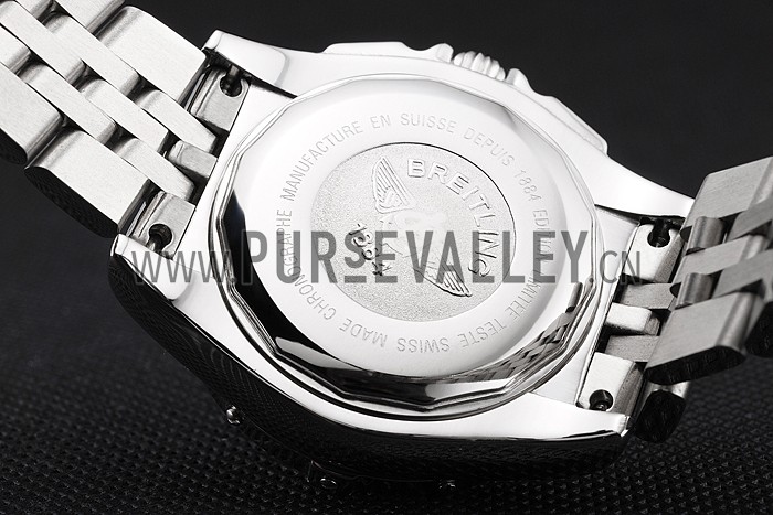 Breitling Colt Lady Pink Dial Diamond Hour Marks Stainless Steel Case And Bracelet