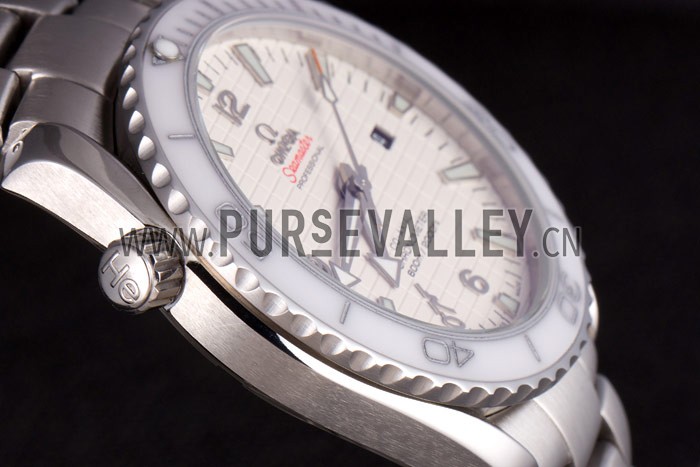 Swiss Omega James Bond Skyfall White Dial and White Bezel som76 621409
