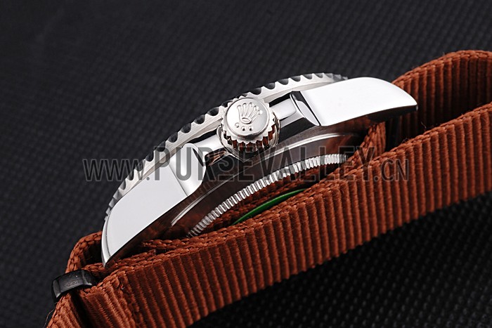 Rolex Submariner STEALTH MK III Brown Fabric Band rl425 621387