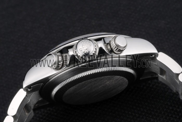 Swiss Rolex Daytona Stainless Steel Bracelet White Dial 80297