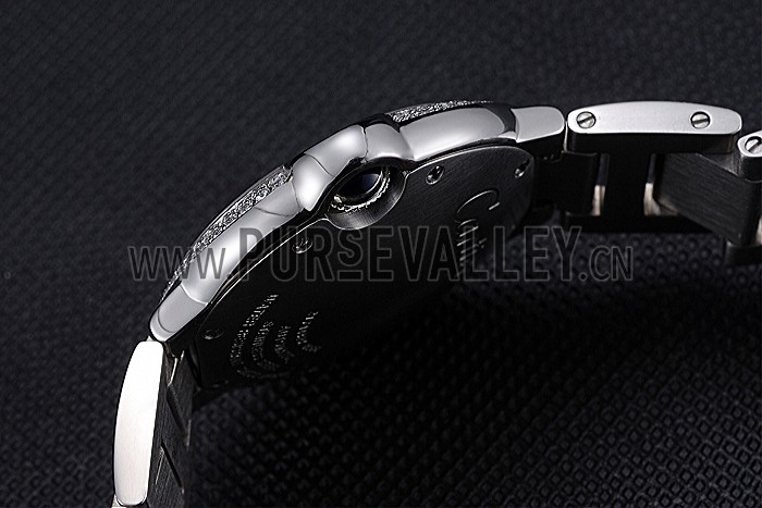 Swiss Cartier Diamonds Ballon Bleu Stainless Steel 622062