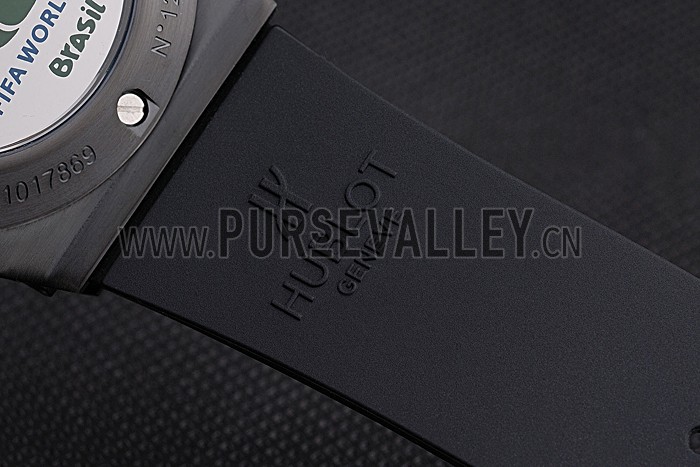 Hublot Big Bang Unico Bi-Retrograde Chrono King Black Steel Case Black Rubber Strap 622771