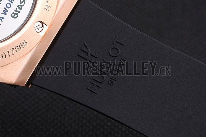 Hublot Big Bang Unico Bi-Retrograde Chrono King Gold Case Black Rubber Strap 622772