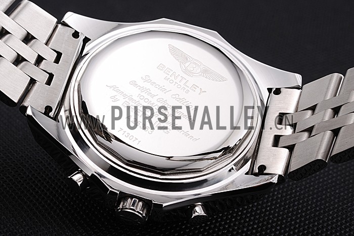 Breitling Bentley Supersports Blue Dial Stainless Steel Case And Bracelet 622221