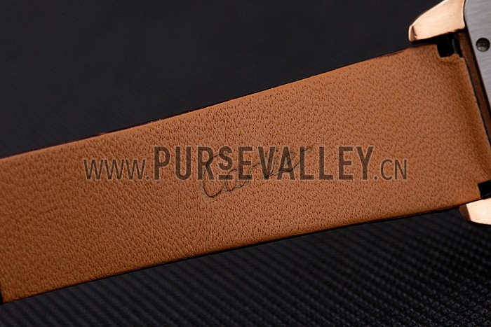 Cartier Santos 100 Diamond Rose Gold Bezel 621932