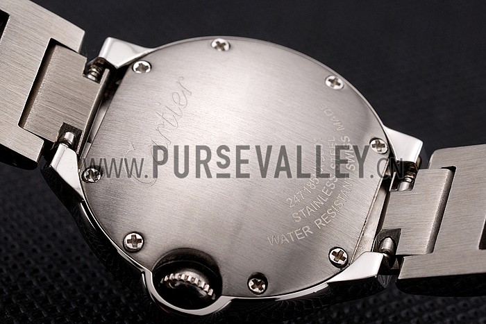 Cartier Ballon Bleu 30mm White Dial Stainless Steel Case And Bracelet