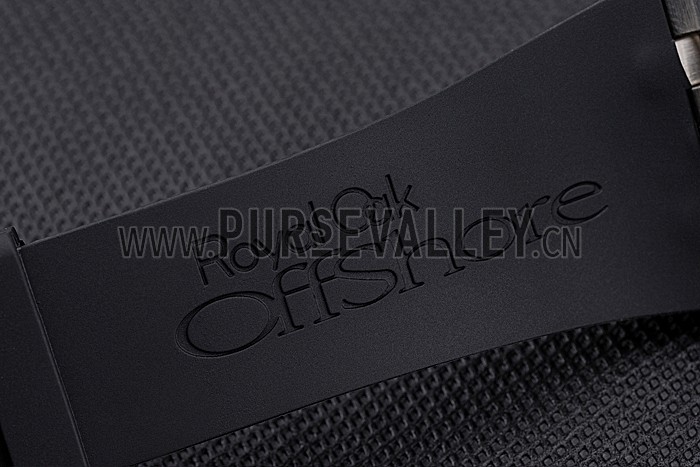 Swiss Audemars Piguet Royal Oak Offshore Black And Yellow Dial Stainless Steel Case Black Rubber Strap 622858