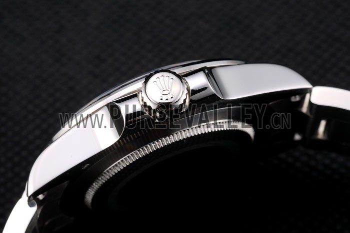 Rolex Swiss Explorer Stainless Steel Bezel White Dial Tachymeter