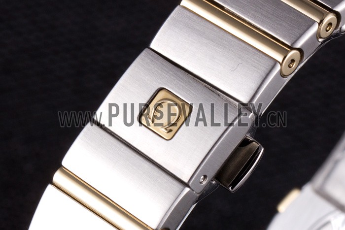 Omega Constellation Gold Bezel Two Tone Band som95 621475