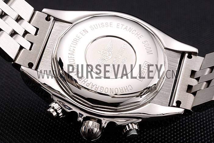 Breitling Chronomat 44 Blue Dial with Black Subdials Stainless Steel Bracelet 622508