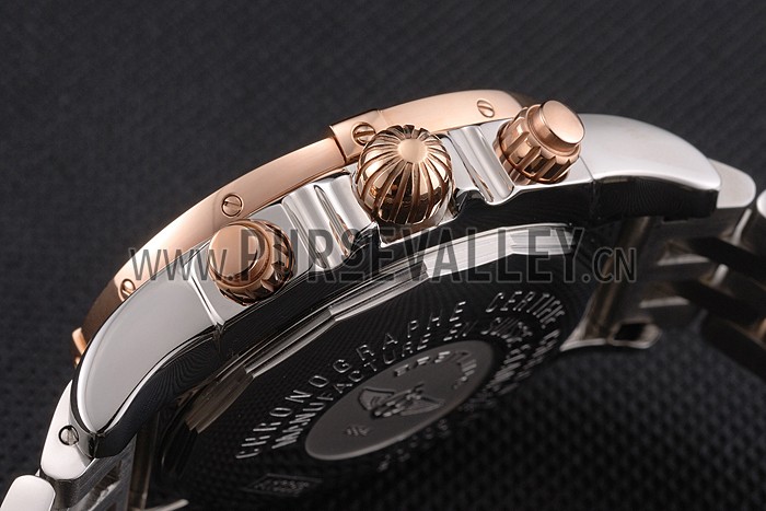 Swiss Breitling Certifie Stainless Steel Bezel White Dial 80288