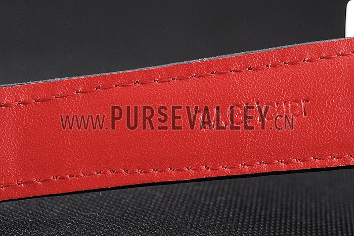 Tag Heuer Monaco Black Perforated Leather Strap White Dial 80306