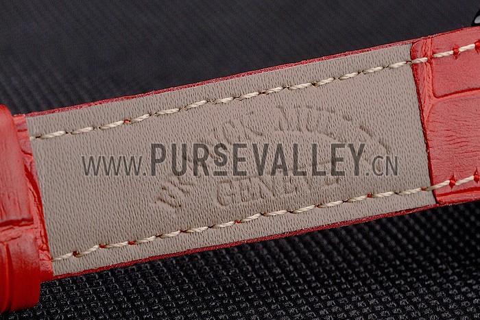 Franck Muller Casablanca Red Croco Leather Band 621644