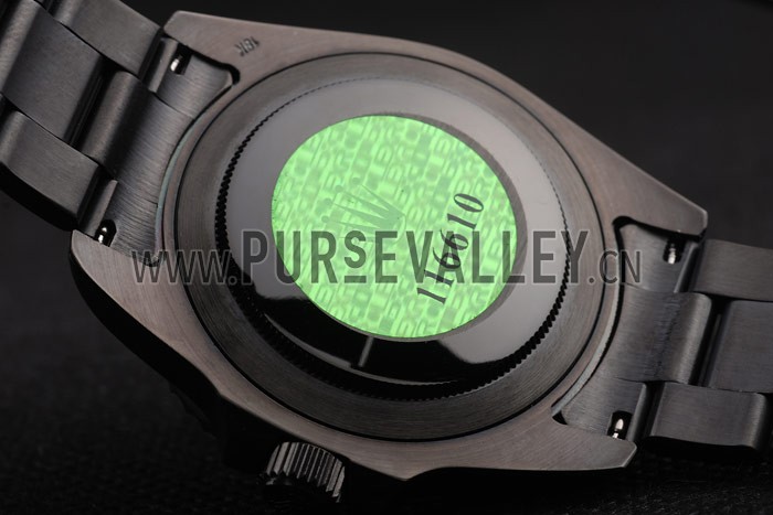 Rolex Milgauss Pro-Hunter Tinted Green Saphire White Dial