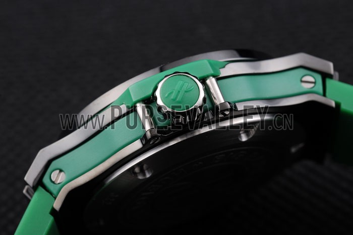 Hublot Big Bang African Wildlife Foundation Green Rubber Strap