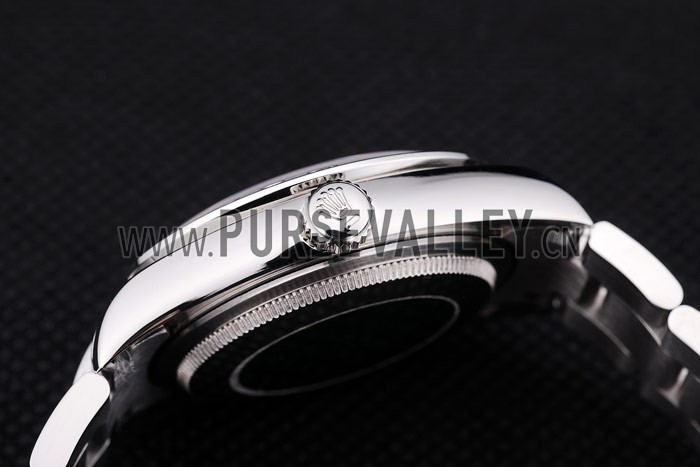 Rolex Datejust Diamond Bezel Silver Dial 7468